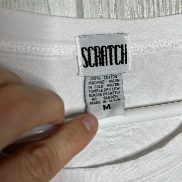 Scratch Vintage made in USA Better Luck next time cat T-shirt size medium - Picture 2 of 6